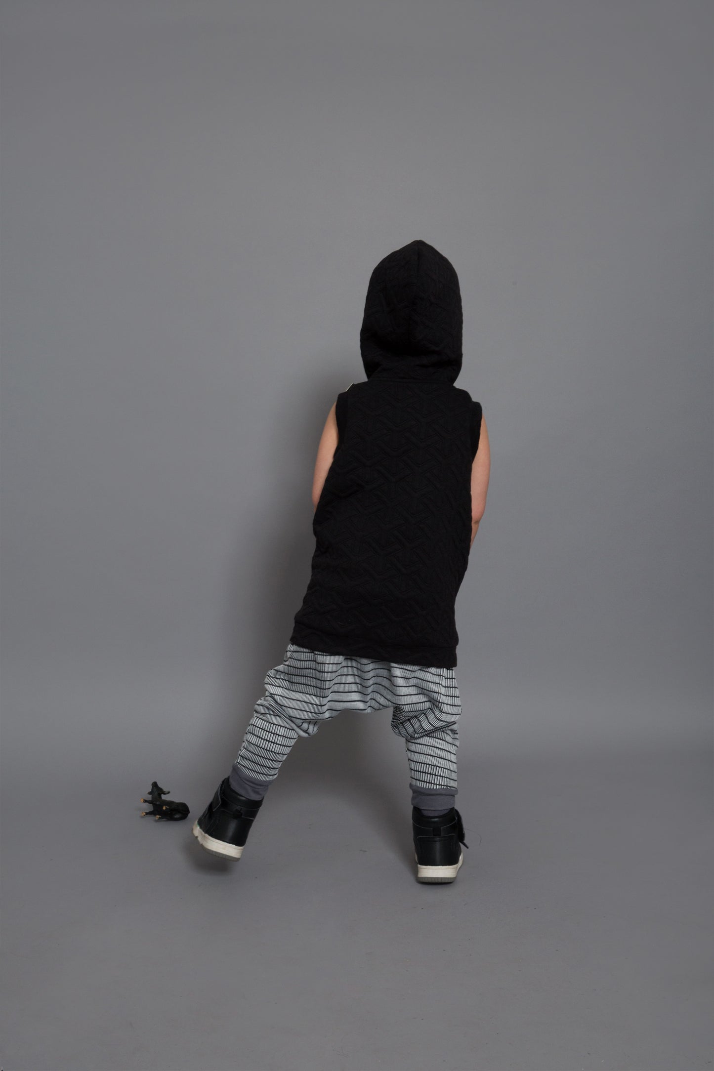 Kids Contrast Harem Pants