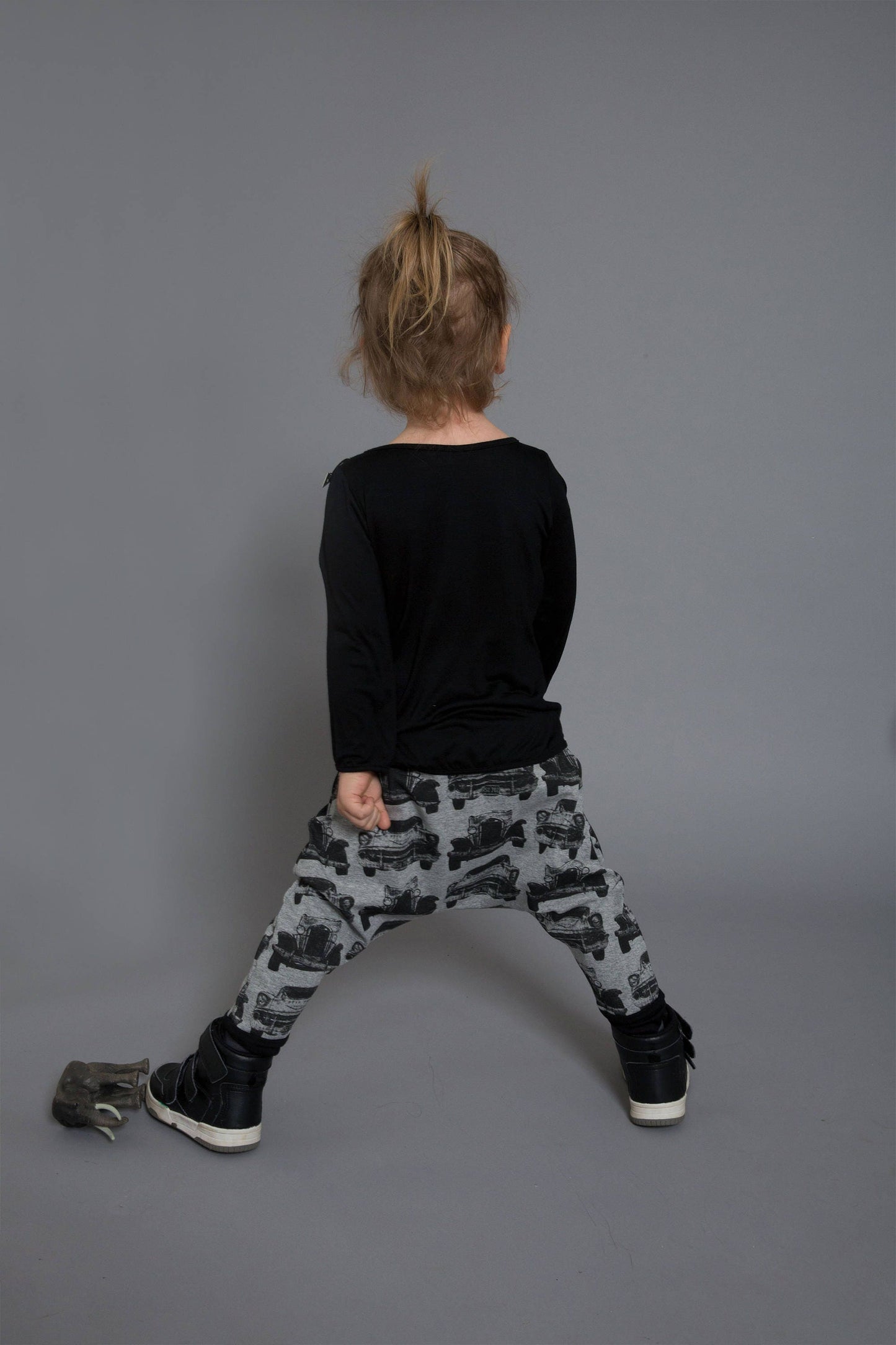 Kids Contrast Harem Pants