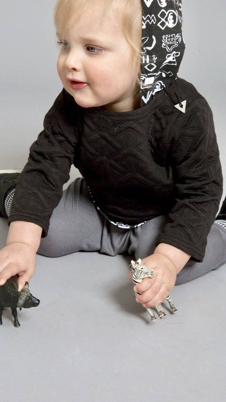 Kids Geometric Sweatshirt