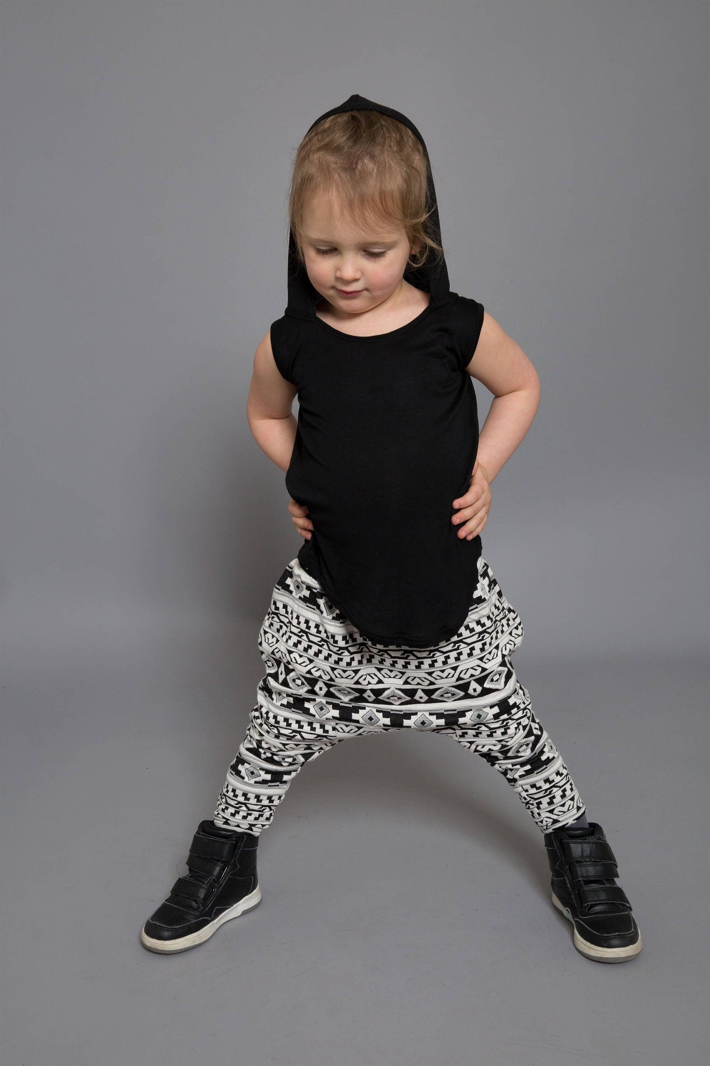 Kids Aztec Harem Pants