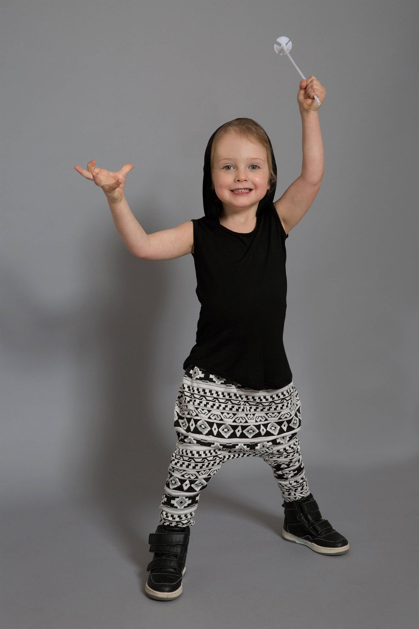 Sleeveless Kids Hoodie Singlet