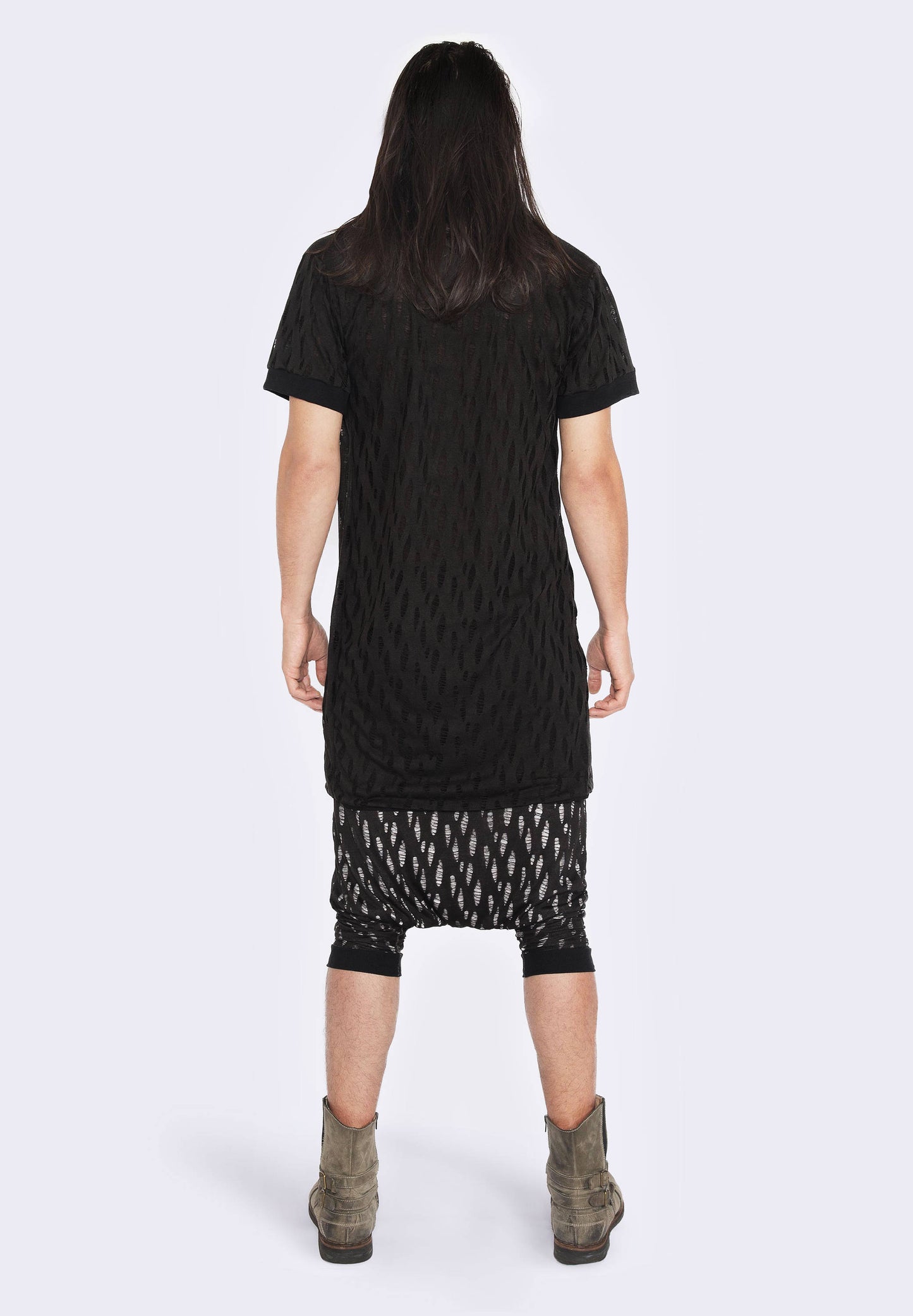 Mens Distressed T Shirt