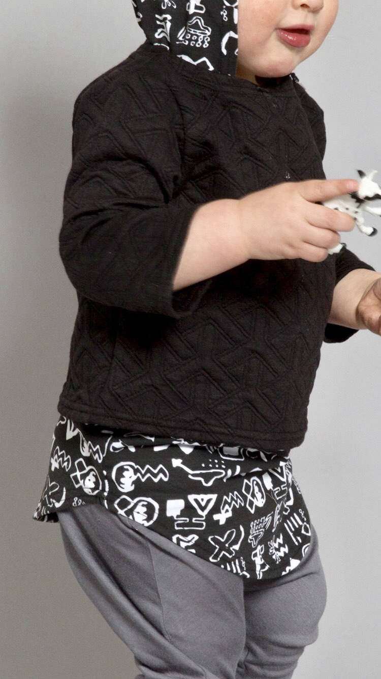 Kids Geometric Sweatshirt