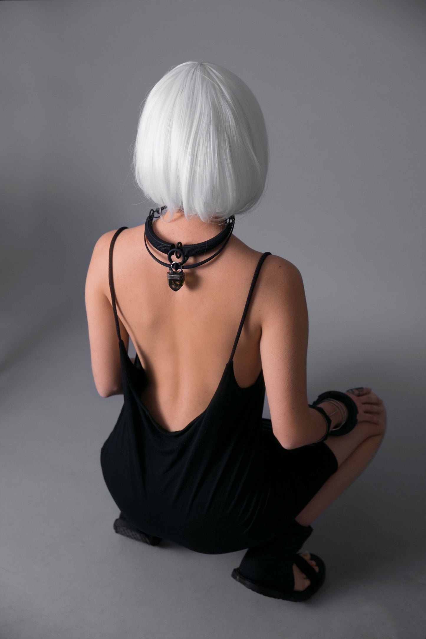 Strap Singlet Minimalistic Mini Dress