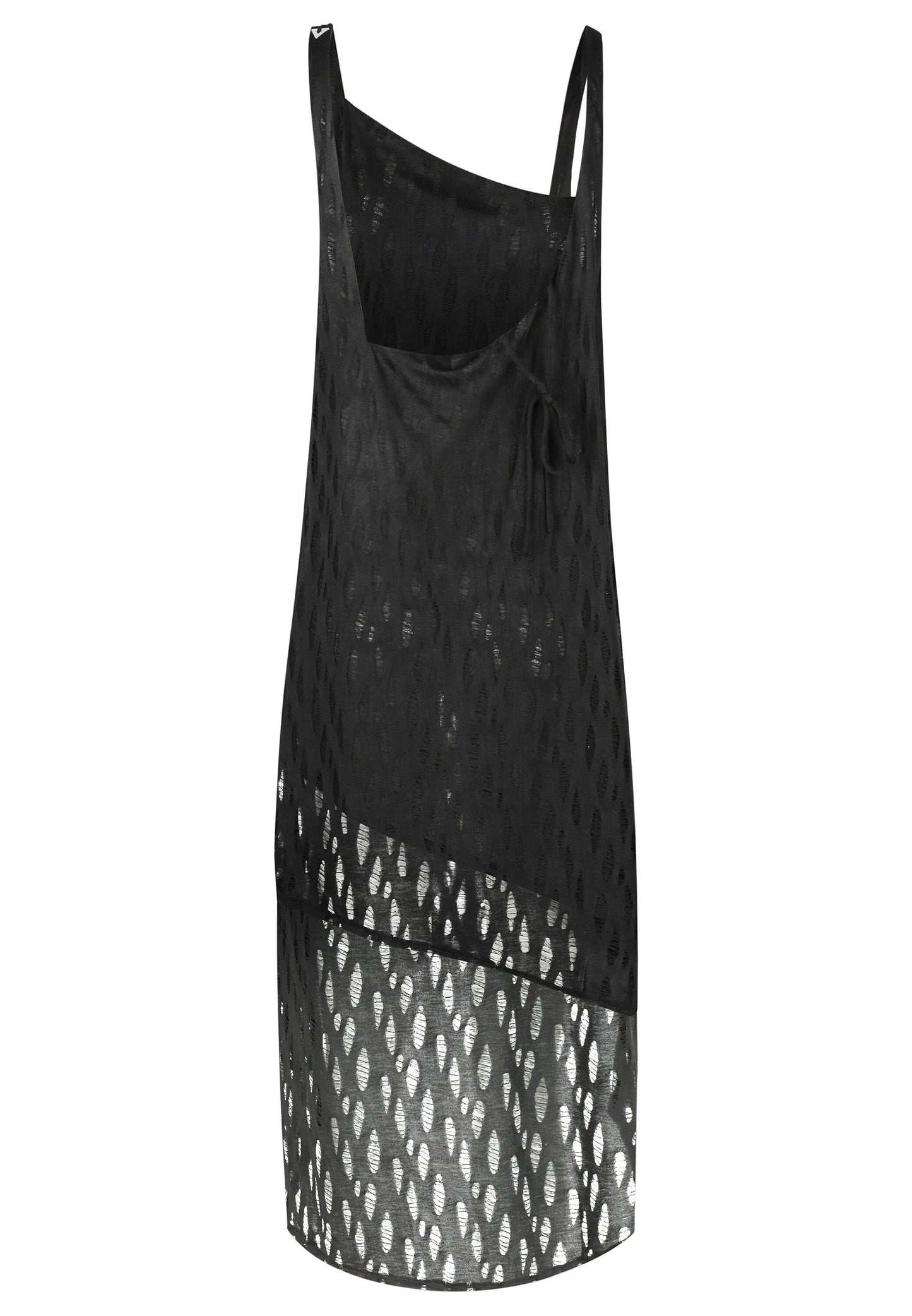 Long Front Asymmetrical Singlet Dress
