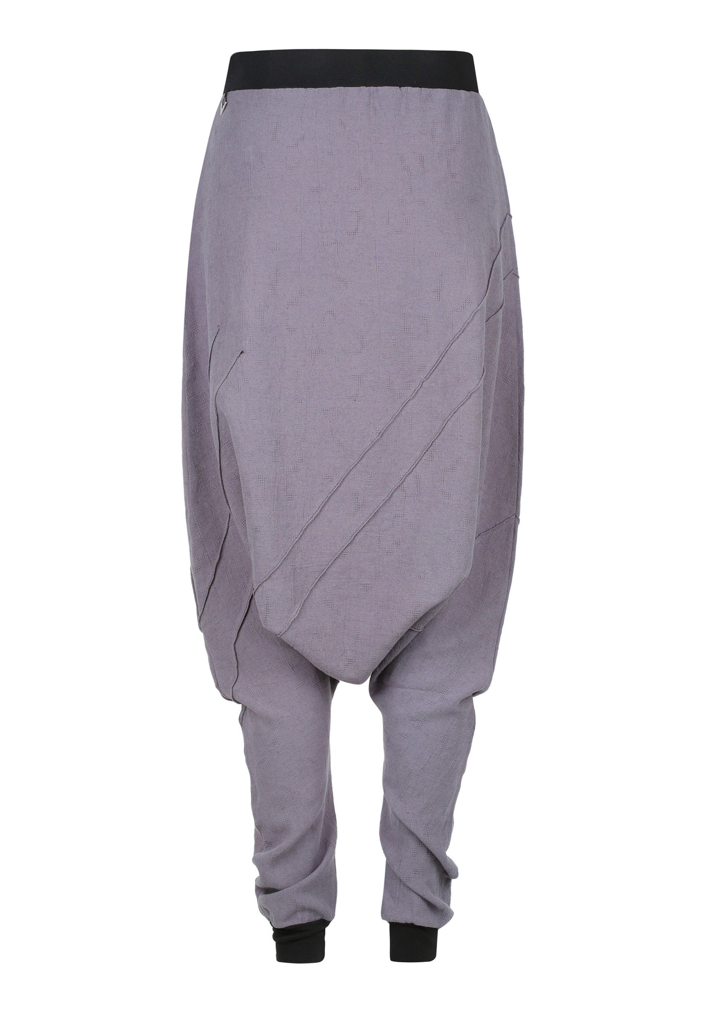 Linen Harem Pant Drop Crotch