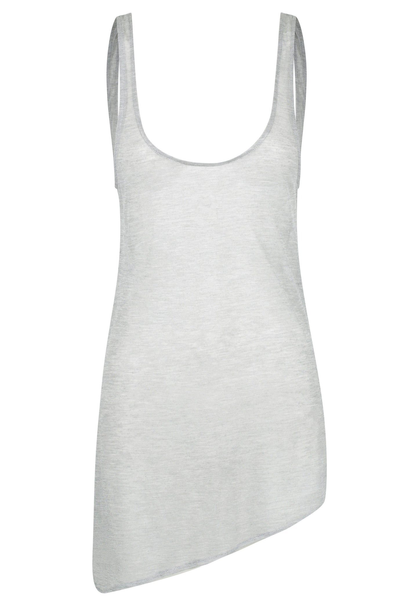 Sheer Grey Tank Top