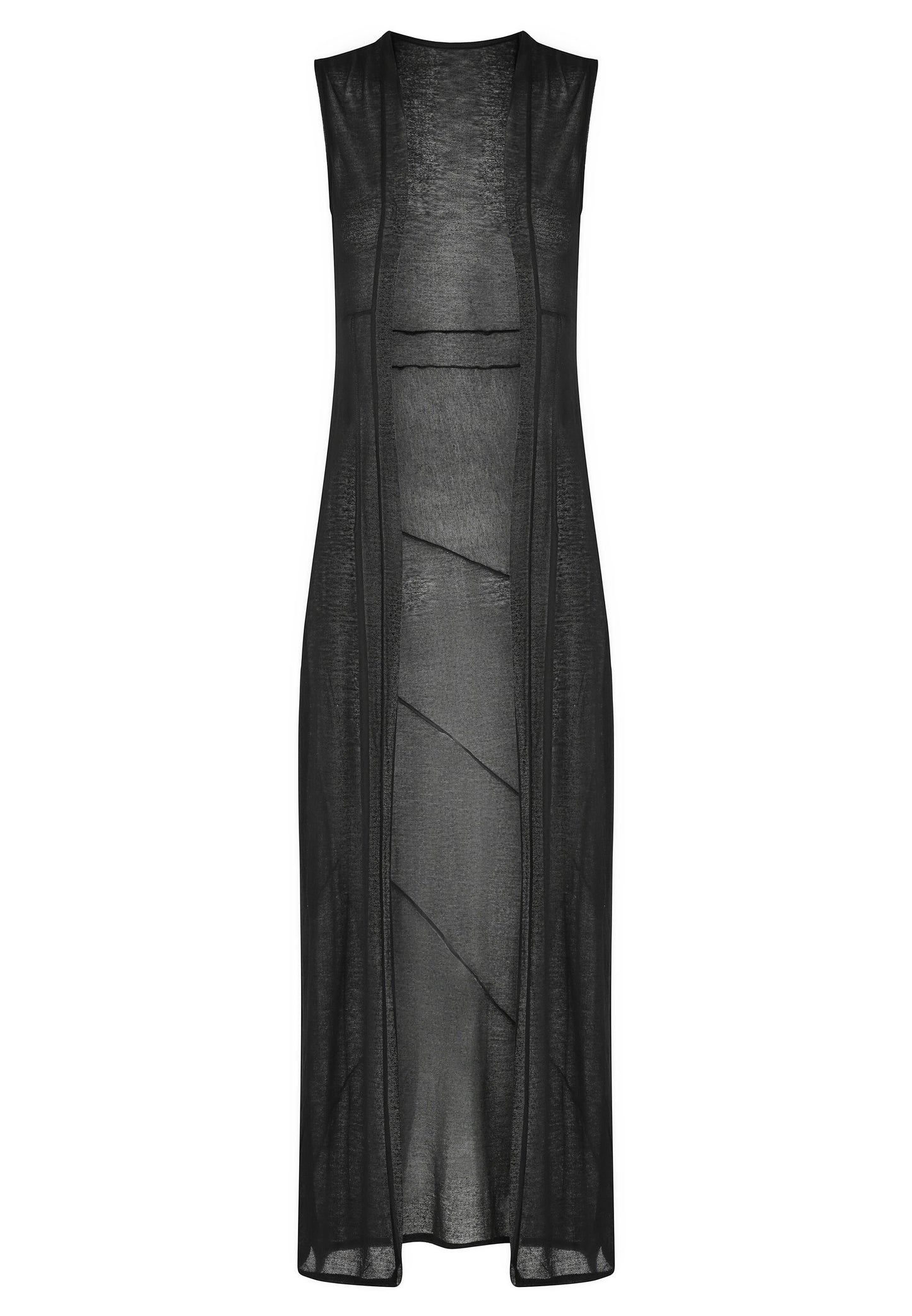 Geometric Maxi Vest