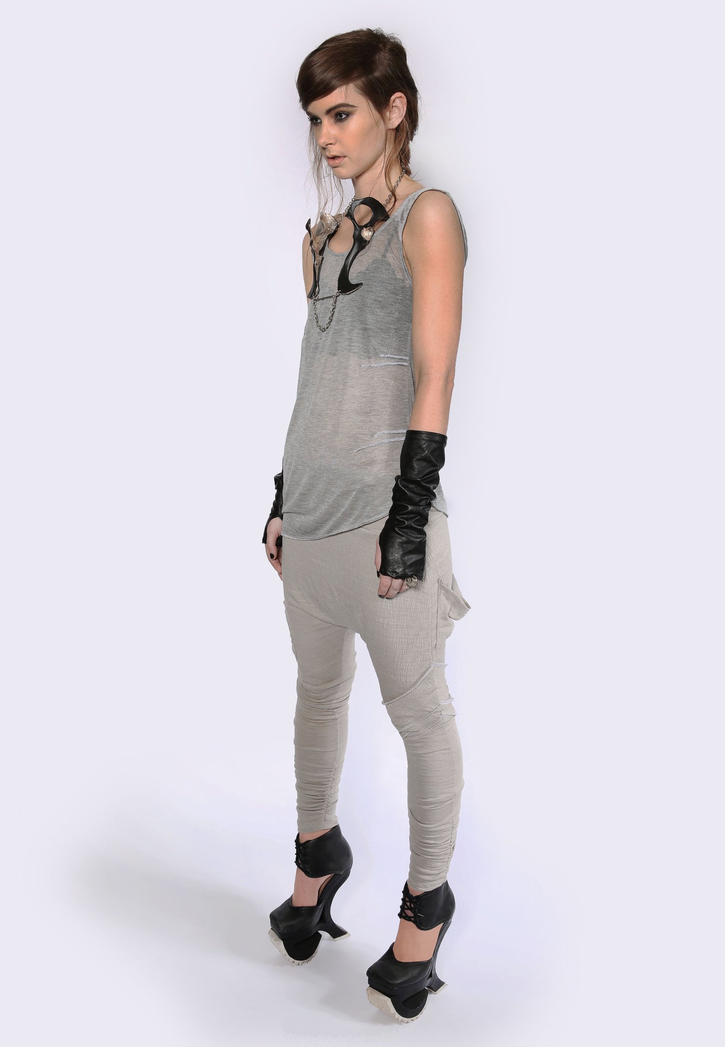 Low Crotch Legging Pants
