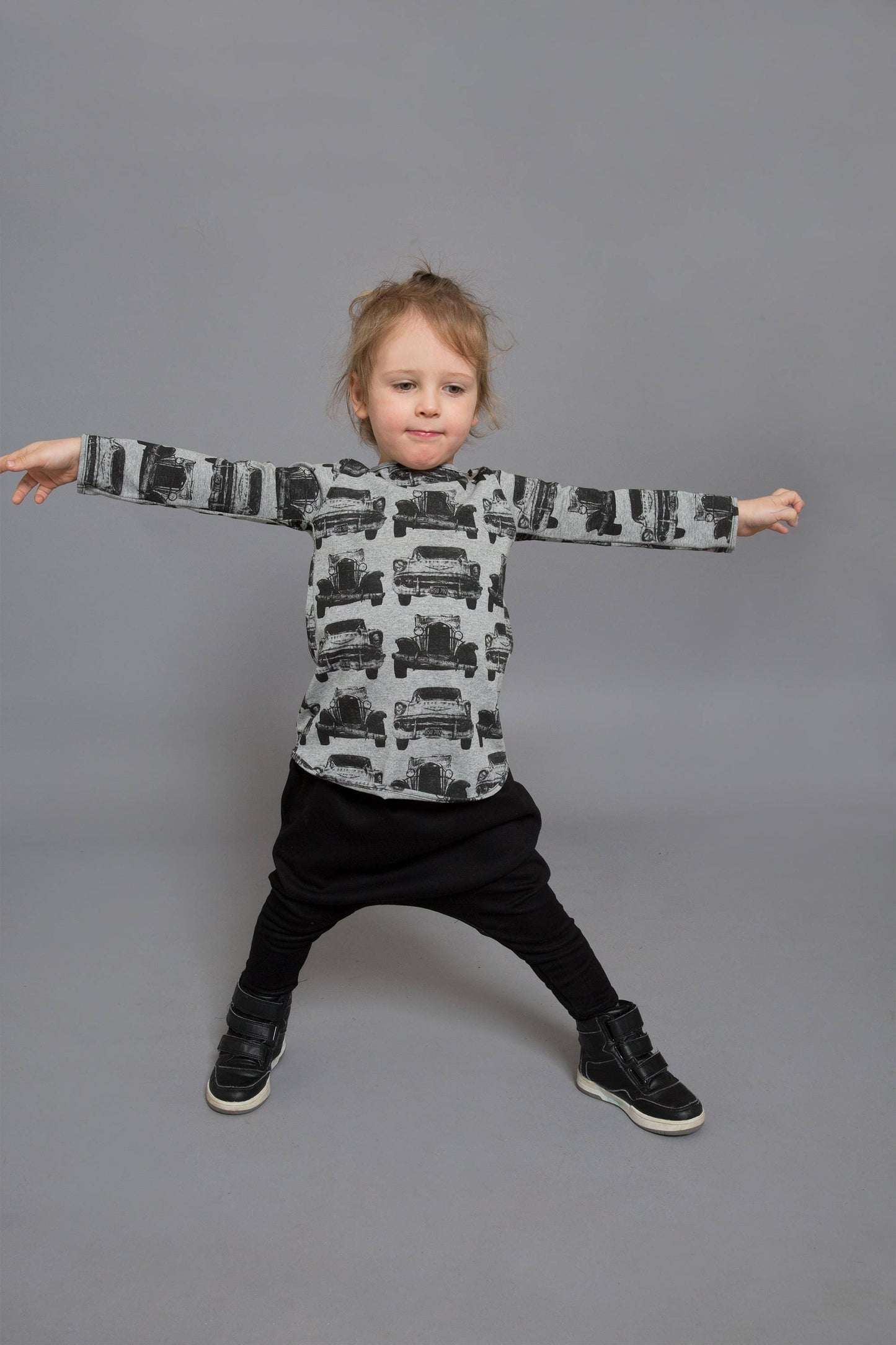 Kids Pattern Harem Pants