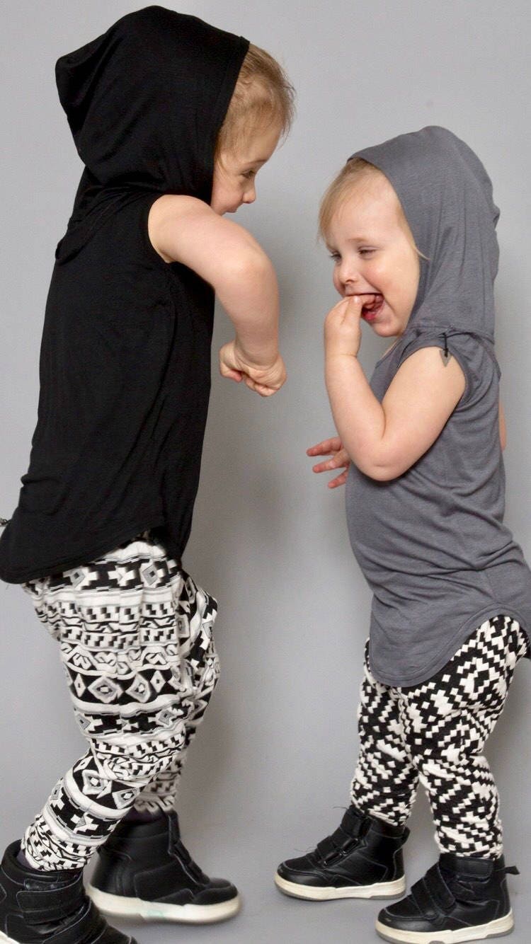 Kids Pattern Harem Pants